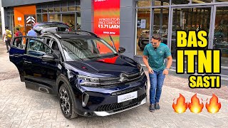 Fine Looking SUV  New Citroen C5 Aircross full and deep details  King Indian [upl. by Mayor]