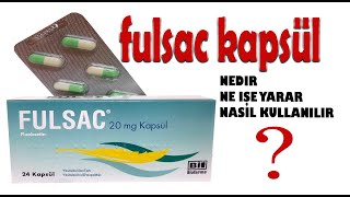 FULSAC Fluoksetin  Nedir Niçin Kullanılır Nasıl Kullanılır Yan Etkileri Nelerdir fulsac [upl. by Laresa]