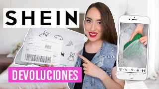 COMO HACER DEVOLUCIONES EN SHEIN GRATIS 🛍️  PASO A PASO  Haul shein [upl. by Ynnaf]