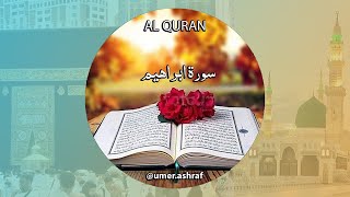 Surat Ibrahim Mishary Alafasy with english subtitle 014 [upl. by Rip]