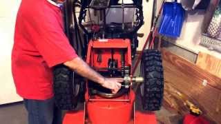 Ariens Snowblower Locking Differential Demo [upl. by Elleval161]