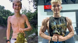 How I Gained 30 Pounds Of Muscle  Body Transformation [upl. by Alimat870]