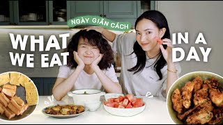 Video này ăn nhiều và vui 🙆‍♀️ What I Eat In A Day quarantine edition  Chau Bui Official [upl. by Auqinot]