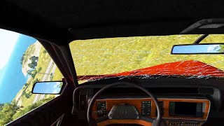 Beamng Drive  Realistic Rollover Crashes 3 digital DRIVE [upl. by Rider]