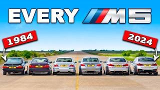 BMW M5 Generations DRAG RACE [upl. by Sada]