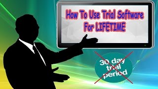 How To Extend the trial period of any softwareEasy Steps [upl. by Ehc]