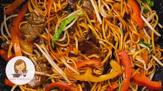 Chicken Chow Mein  Chicken Stir Fry With Vegetable And Noodles [upl. by Dhu947]