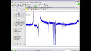 Manual Phase Correction of a 1D NMR Spectrum in TOPSPIN [upl. by Adniral]