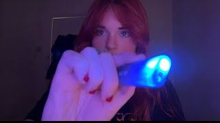 ASMR 1 HOURpersonal attention spit painting make up roleplay haircut roleplay follow the light [upl. by Htes886]