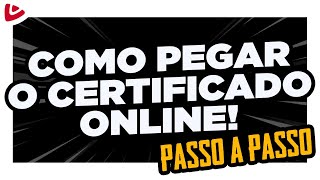 Como pegar o seu CERTIFICADO ONLINE  Passo a Passo  ENCCEJA 2019 Ao vivo [upl. by Ivz630]