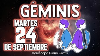 🤑𝐓𝐔 𝐒𝐄𝐑𝐀́𝐒 𝐄𝐋 𝐏𝐑𝐎𝐗𝐈𝐌𝐎 𝐌𝐈𝐋𝐋𝐎𝐍𝐀𝐑𝐈𝐎💲 géminis ♊ Horóscopo diario 24 DE SEPTIEMBRE 2024🔮 horóscopo de hoy [upl. by Enyahc639]