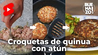 Cómo preparar croquetas de atún con quinua  Buenazo [upl. by Lawlor295]