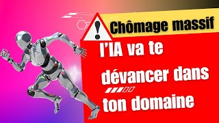 Alerte chômage massif et IA Bien choisir ton domaine de formation ou reconverti toi au besoin [upl. by Akkinahs]