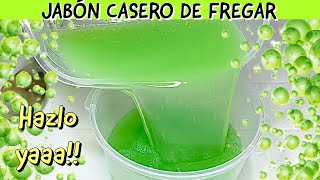 Jabón liquio casero de fregar [upl. by Docila]