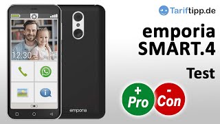 emporia SMART4  Test des besonders einfachen Smartphones für zB Senioren [upl. by Stubstad]