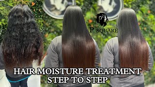 HAIR MOISTURE TREATMENT  STEP TO STEP BY GAURAV SIR  P SQUARE SALON [upl. by Airal316]