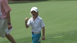 Will Lodge 9 yr old  Highlights  2013 US Kids Golf World Championship [upl. by Eciruam]