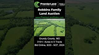 Land Auction Grundy County MO [upl. by Aros]