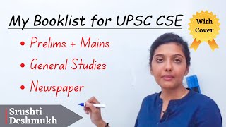 Srushti Jayant Deshmukh shares her UPSC Booklist and Resources  LBSNAA The Burning Desire [upl. by Humo123]