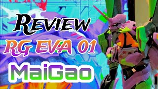 Review RG 1144 Evangelion Unit 01 Bootleg By MaiGao [upl. by Ahsilyt]