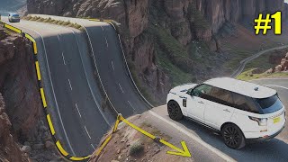 Cars vs Giant Dip ▶️ BeamNG Drive 1 [upl. by Thurman268]