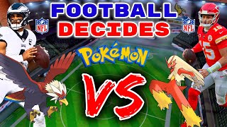 Football Teams Decide Our Random Pokemon Then We FIGHT [upl. by Forbes897]