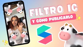 ¿Cómo hacer un filtro de Instagram [upl. by Risley]