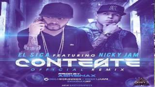 Nicky Jam Ft El Sica  Conteste ✓ [upl. by Dworman]