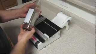 Zap Labeler  Square Bottle Label Applicator Machine  Container Types Demo 449 [upl. by Aguayo338]