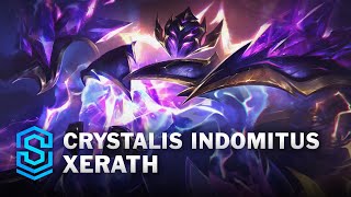 Crystalis Indomitus Xerath Skin Spotlight  League of Legends [upl. by Reuven]