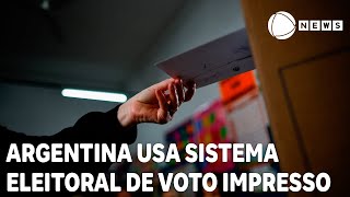 Entenda como funciona o sistema eleitoral na Argentina [upl. by Andriette7]