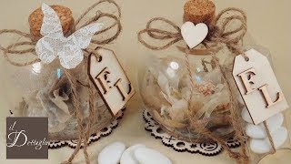 Tutorial Bomboniera Fai Da Te Matrimonio Shabby Chic  Il Dettaglio [upl. by Cleopatre]