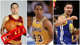 10 NBA players Who Failed To Follow Their Fathers Footsteps [upl. by Leuqer]