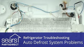 How to Troubleshoot Defrost System Problems in Refrigerators [upl. by Ttayh]