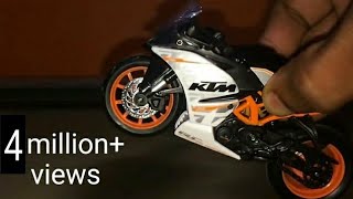 Maisto KTM RC 390 118 diecast scale model [upl. by Bartolomeo492]