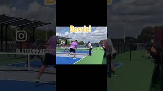 Bernie  busted Ernie letsdinkaboutit ernie bernie pickleball dink [upl. by Jaela]