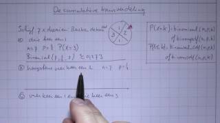 VWO5wisA11H94 De cumulatieve kansverdeling [upl. by Suilenrac579]