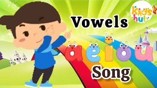 The Vowel SongVowel Sounds a e i o uPhonic SongEnglish GrammarVowels and Consonantsfun learning [upl. by Alben]