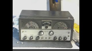 Vintage Hallicrafters SX99 Shortwave Radio Full Restoration Part 1 [upl. by Trula595]