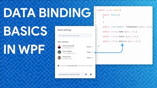 The Basics of Data Binding in WPF [upl. by Marcella]