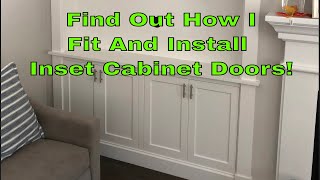 How To Fit And Install Inset Cabinet Doors [upl. by Ettennyl]