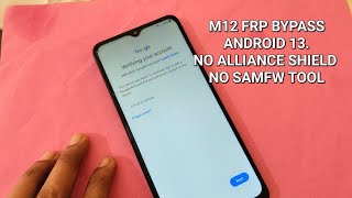 Samsung M12 M127 frp bypass Android 13 Easy Method 2023 [upl. by Aita]