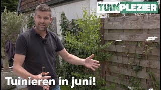 Tuinieren in juni  TUINPLEZIER [upl. by Yroggerg99]