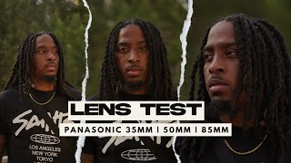 Panasonic LUMIX S5II  Panasonic 35mm  50mm  85mm  Test Footage [upl. by Orravan]