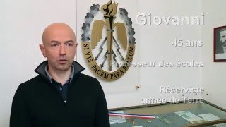 Ma vie de réservistes Giovanni professeur des écoles 34 [upl. by Aramoy]