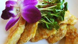 Pollock fish pancakes dongtaejeon 동태전 [upl. by Ellehcsar]