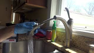 kitchen faucet leaking water into cabinet [upl. by Sixel477]