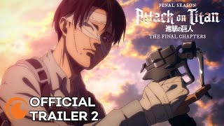 Attack on Titan Final Season THE FINAL CHAPTERS Special 2  OFFICIAL TRAILER [upl. by Nilecoj]