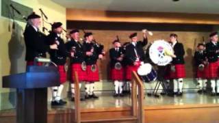 St Andrews Society Pipe Band of Detroit 44 March Medley [upl. by Rochester]