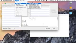 Songsheet Generator Basics Demonstration [upl. by Anahtor]